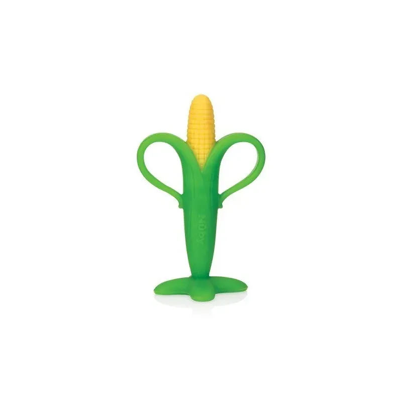 NUBY Jouet de dentition en silicone-maîs -3m+ ID6867