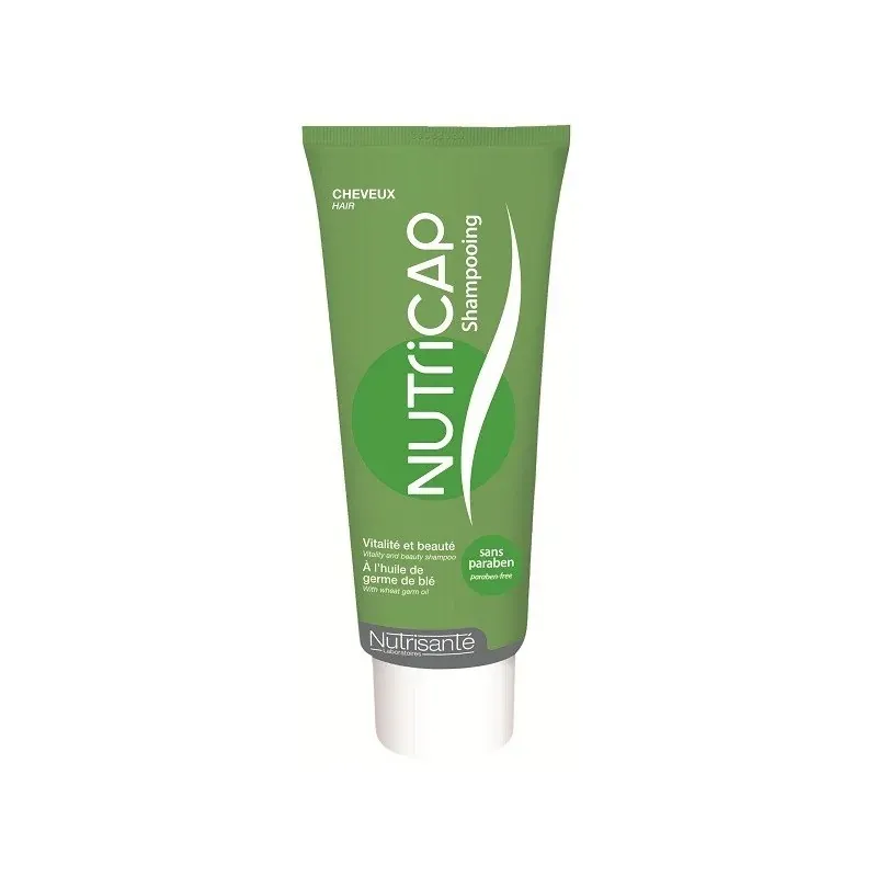 NUTRISANTE NUTRICAP SHAMPOOING A L'HUILE DE GERME DE BLE 200ml Beauté Et Volume