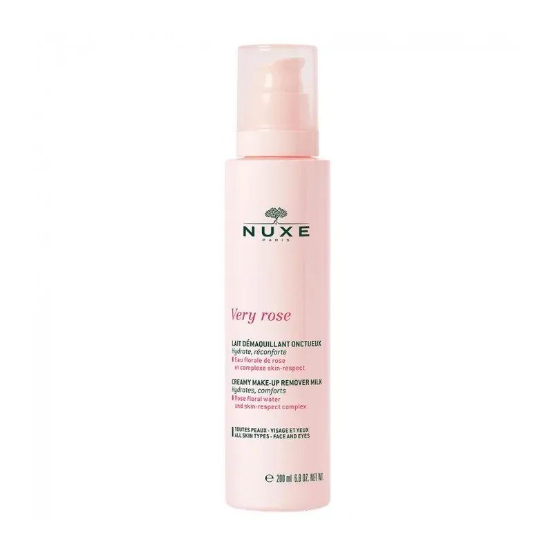 Nuxe Very Rose - Lait Démaquillant 200ml                                                                
