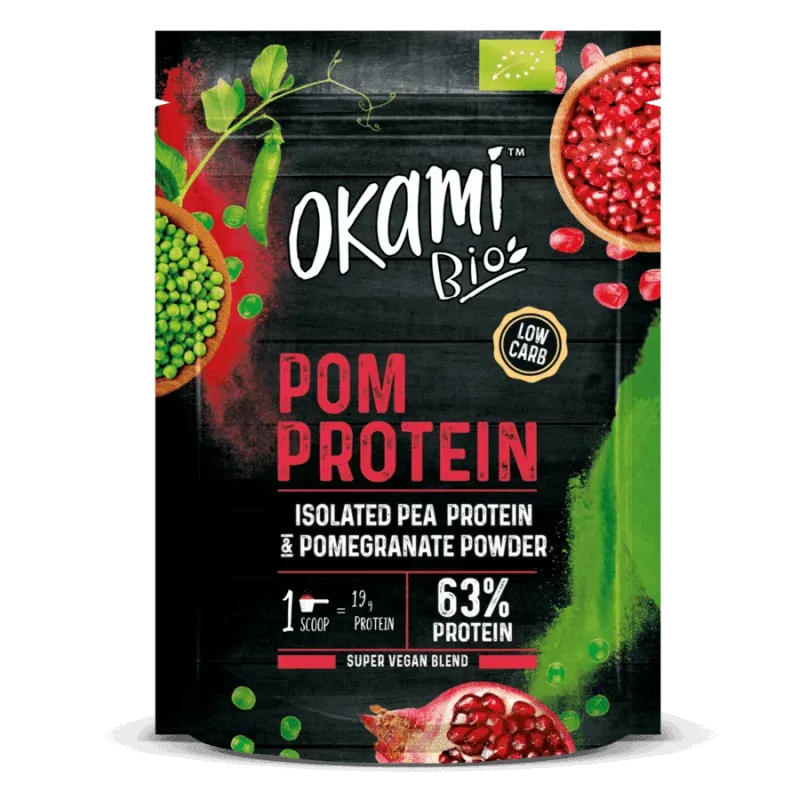 Okami Bio PROTEINE DE POIS A LA GRENADE 500G