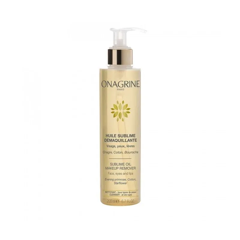 Onagrine huile Sublime demaquillante 200ml                                          