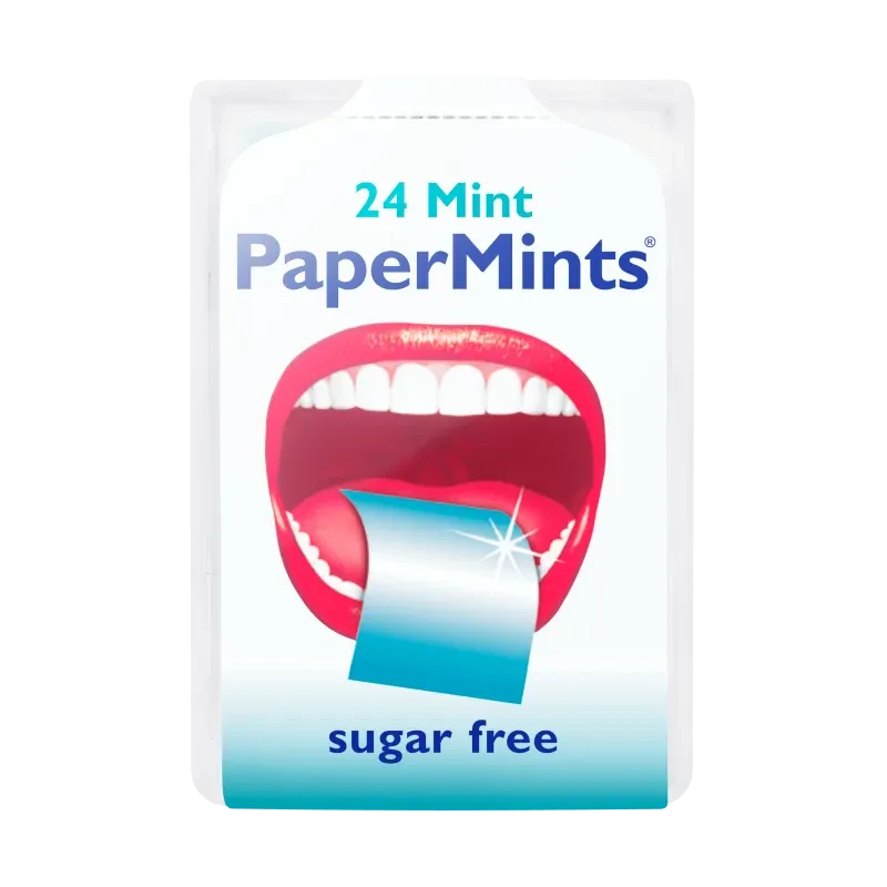 PAPERMINTS FEUILLES DE MENTHE BOITE 24U
