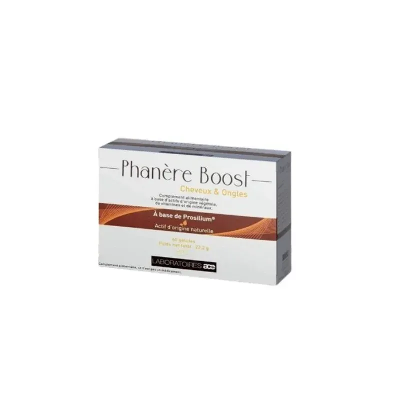 PHANERE BOOST CHEVEUX ET ONGLES BOITE 60 GÉLULES