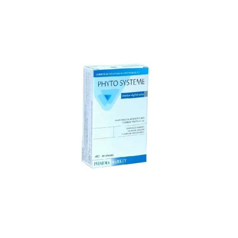 Phyto Systeme Charbon Vegetal Active 30gelules