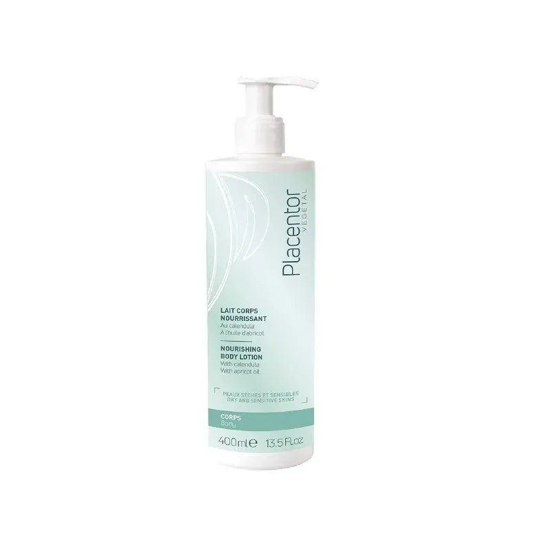 PLACENTOR VEGETAL LAIT CORPOREL PEAUX SÈCHES,SENSIBLES 400 ML