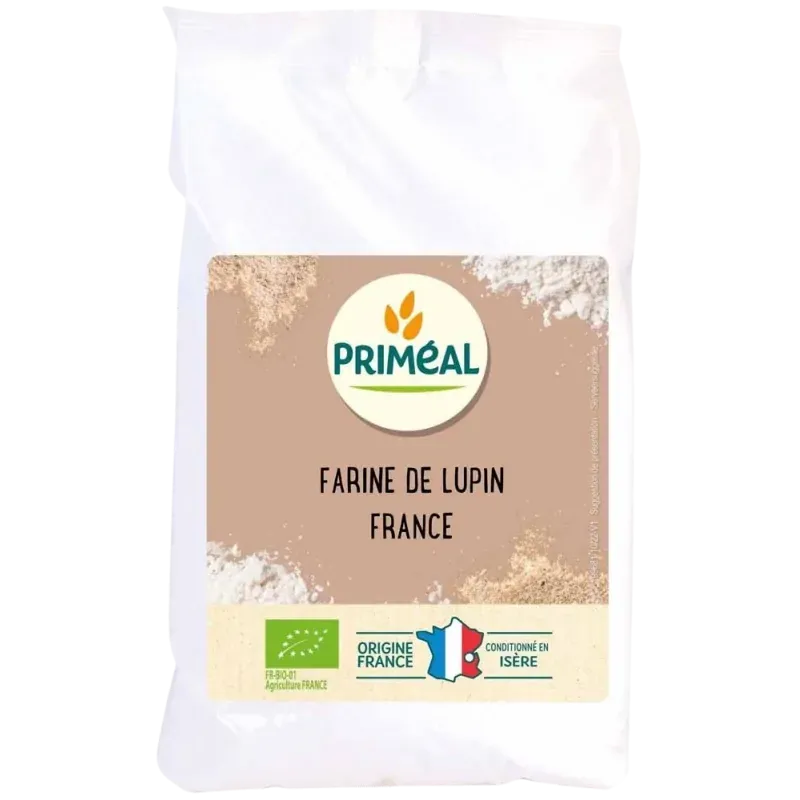 Primeal FARINE DE LUPIN 500G