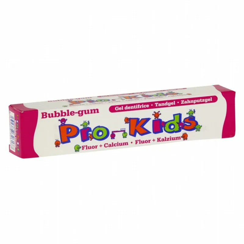 Pro - kids GEL DENTIFRICE ENFANT GOÛT BUBBLE GUM TUBE 50ML