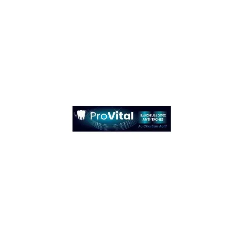 Pro-Vital Dentifrice Blancheur Au Charbon Actif 75g