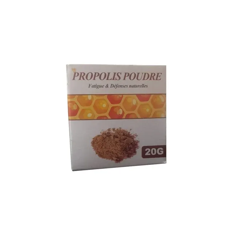 propolis poudre fatigue et défenses naturelle 20g