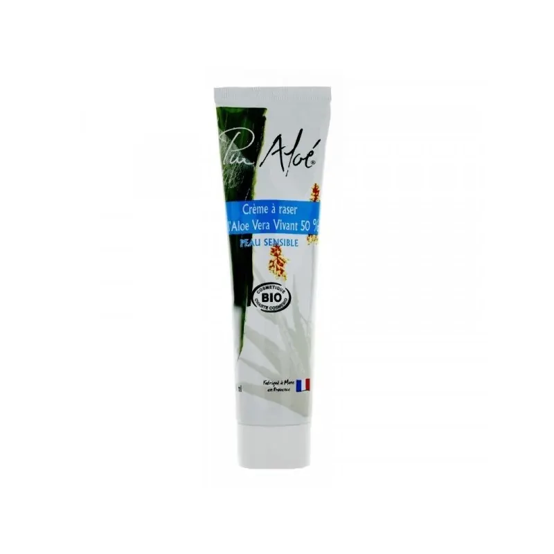 Pur Aloé crème à raser aloé vera natif 50% 100 ml