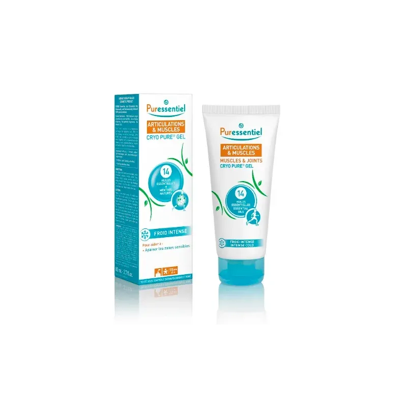 PURESSENTIEL ARTICULATION & MUSCLE CRYO PURE GEL 14HE 80ML