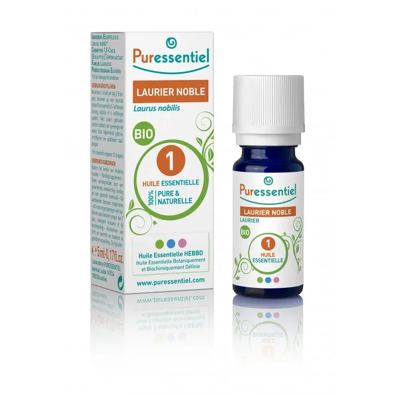 PURESSENTIEL HUILE ESSENTIELLE LAURIER NOBLE BIO - 5 ML