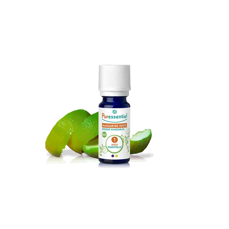 PURESSENTIEL HUILE ESSENTIELLE MANDARINE VERTE BIO 10ML