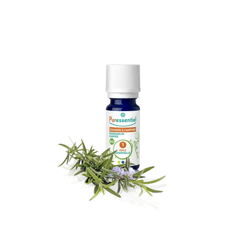 PURESSENTIEL HUILE ESSENTIELLE ROMARIN A CAMPHRE BIO 10ML