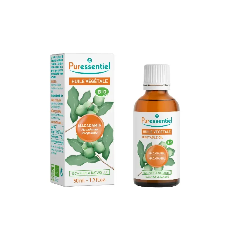 Puressentiel Huile végétale macadamia bio 50ml
