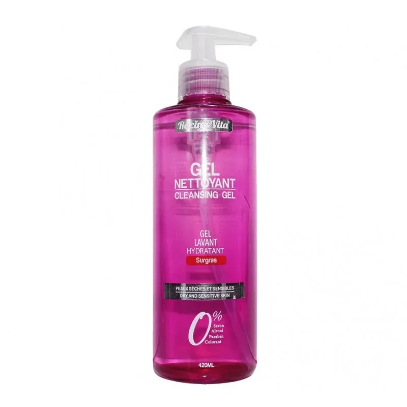 RACINE VITA GEL NETTOYANT PEAUX SÈCHES 420ml                                          