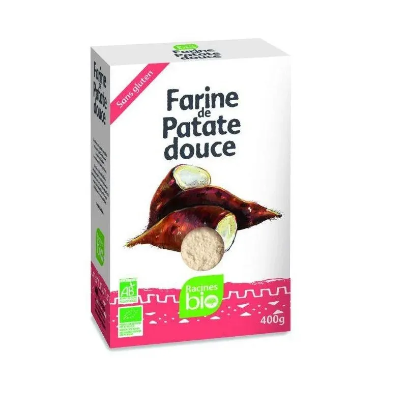 RACINES BIO FARINE DE PATATE DOUCE SG 400G