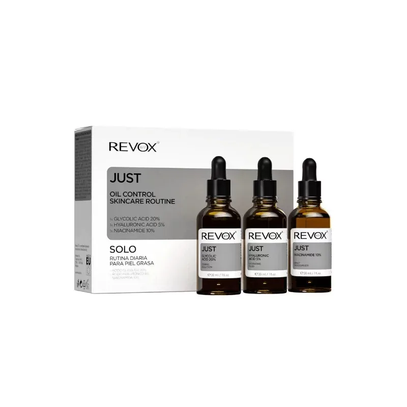 REVOX B77 JUST Routine de Soins de la Peau pour le Contrôle du Sébum 3*30ml