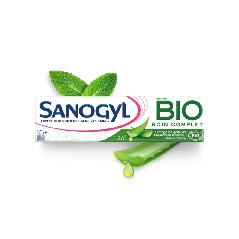 SANOGYL DENTIFRICE SOIN COMPLET BIO TUBE 75ML