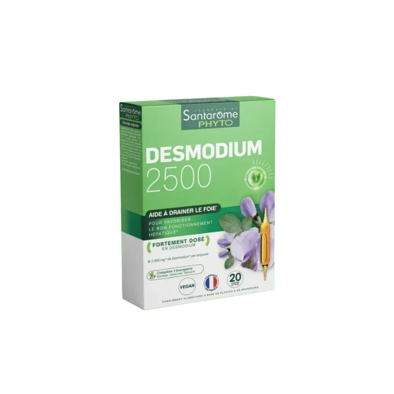Santarome Desmodium 20 Ampoules