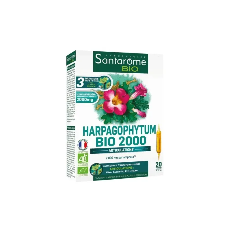 SANTAROME HARPAGOPHYTUM BIO 2000 20 AMPOULES