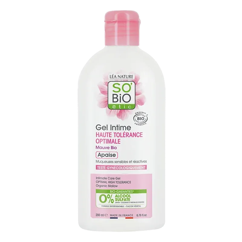 SO BIO GEL INTIME FLEUR DE MAUVE HYPOALLERGENIQUE 200 ML