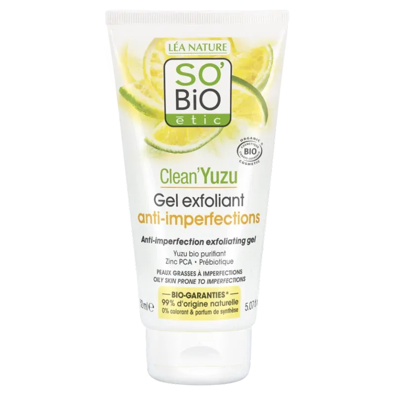 So Bio Yuzu Gel Exfoliant Anti-Imperfections 150Ml