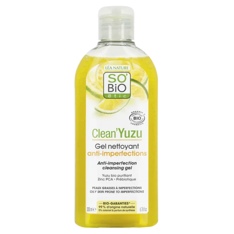 So Bio Yuzu Gel Nettoyant Anti-imperfections 200Ml