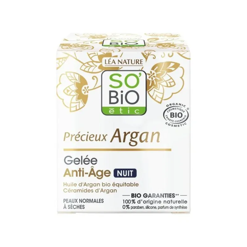 SO’BIO GELEE ANTI-AGE NUIT 40ML