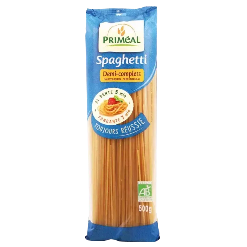 Primeal Spaghetti Demi-complètes 500G