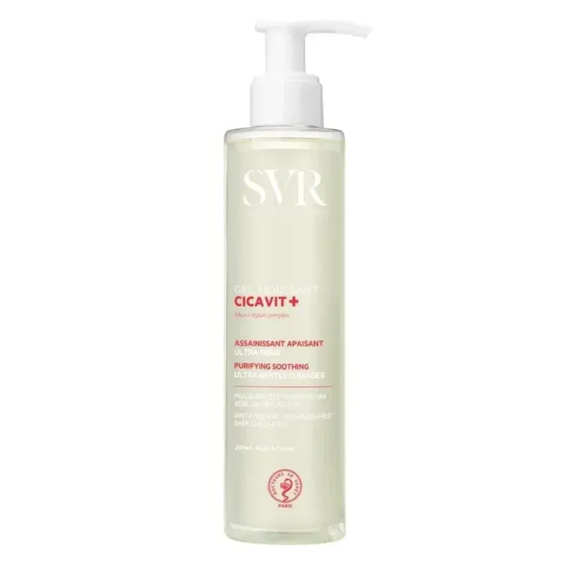 SVR Cicavit+ Gel Moussant Assainissant Apaisant – 200ml
