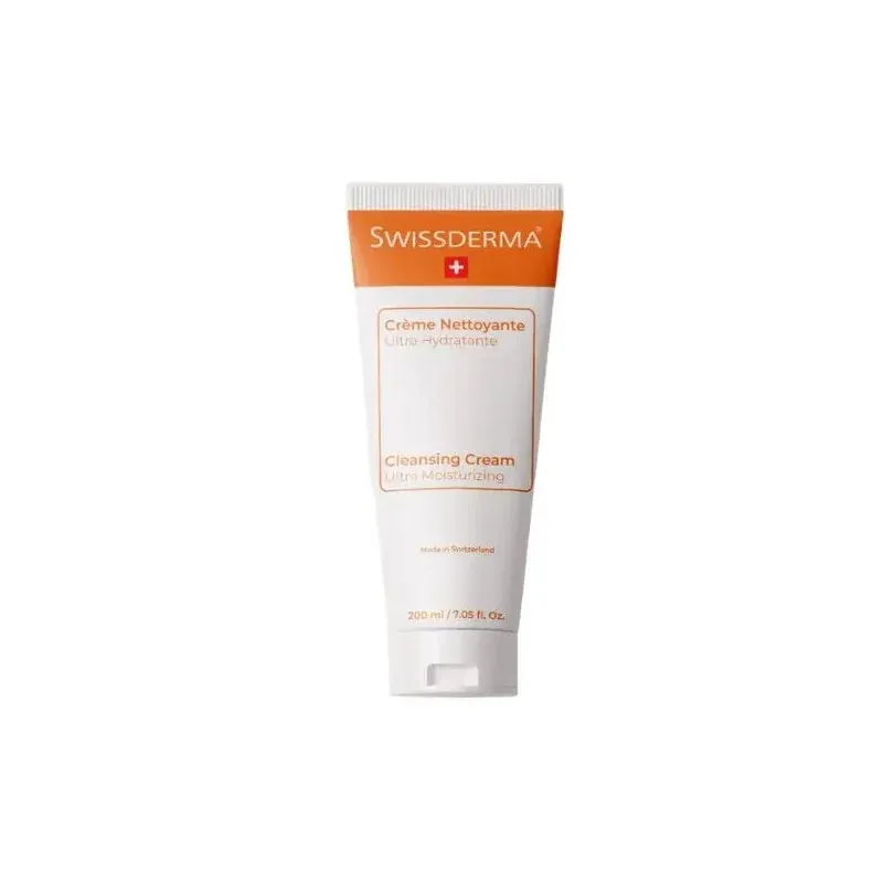 Swissderma Creme Nettoyant Ultra Hydratante 200ml                                     