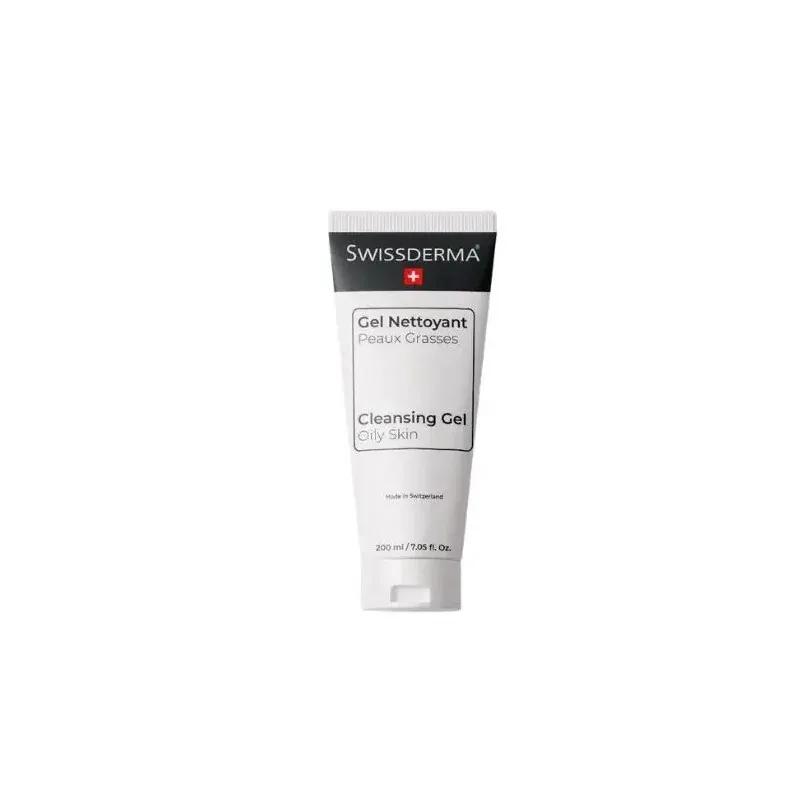 Swissderma Gel Nettoyant Peaux Grasses 200ml                                          