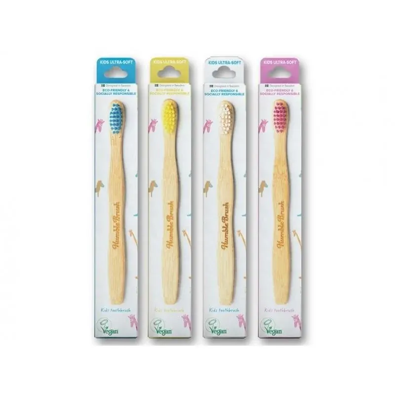THE HUMBLE BROSSES A DENTS MULTICOLORES POUR ENFANTS