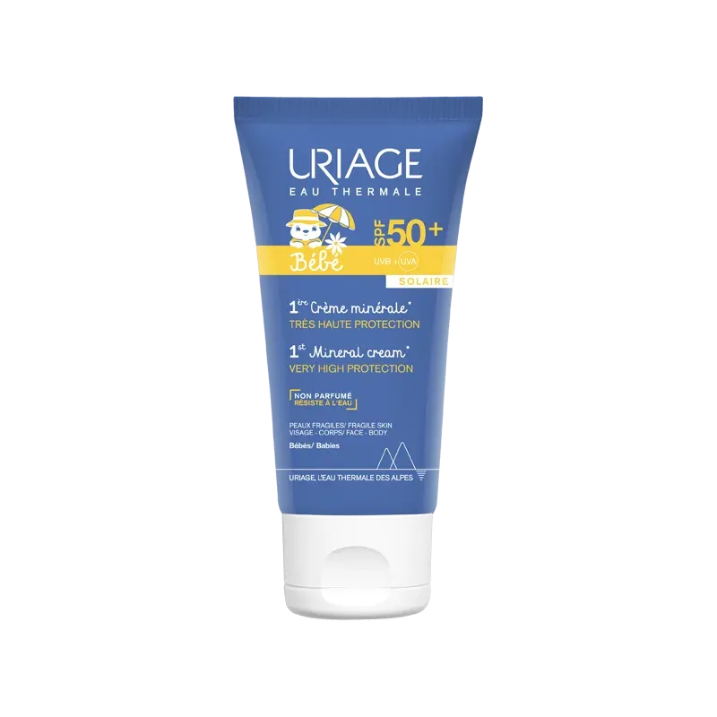 Uriage BÉBÉ 1ÈRE CRÈME MINÉRALE SPF50+ 50ML