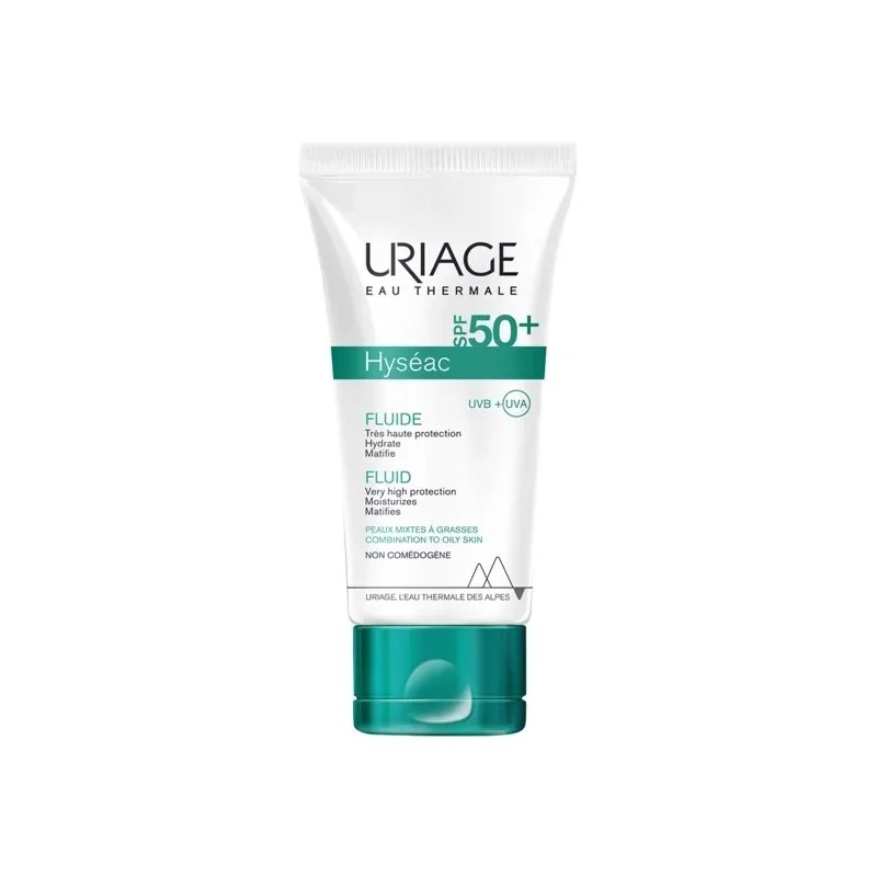 URIAGE HYSEAC FLUIDE SOLAIRE SPF 50+ 50ml Haute Protection