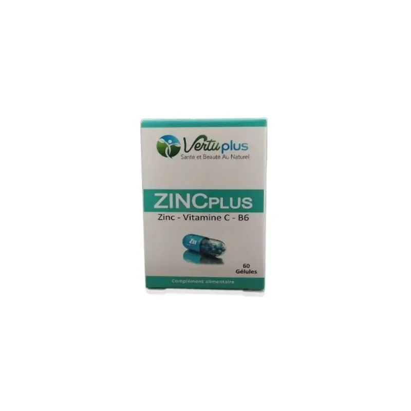 VERTUPLUS ZINCPLUS 60 Gélules