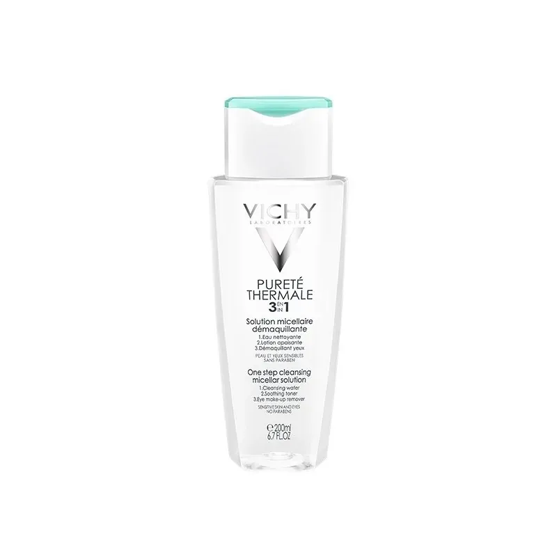VICHY PURETE THERMALE SOLUTION MICELLAIRE 3EN1DÉMAQUILLANTE 200ML