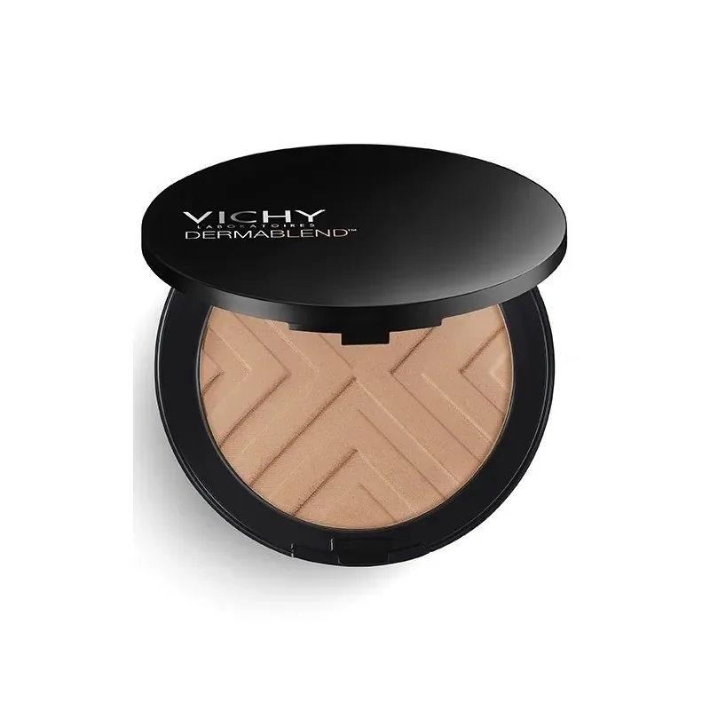 VICHY DERMABLEND COVERMATTE FOND DE TEINT POUDRE COMPACTE 12H GOLD 45