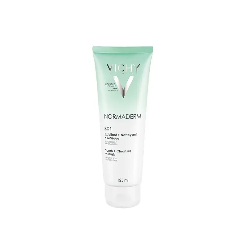 VICHY NORMADERM 3EN1 EXFOLIANT et NETTOYANT+MASQUE 125ML
