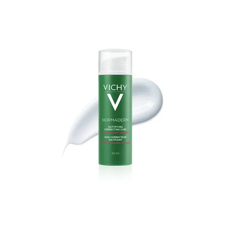 Vichy NORMADERM Soin Correcteur Matifiant | Peaux Mixtes À Grasses | 50ml              