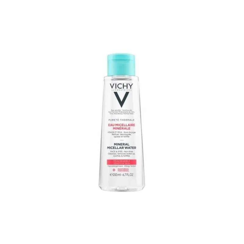 VICHY PURETE THERMALE EAU MICELLAIRE MINERALE PEAU SENSIBLE 200ML                                       