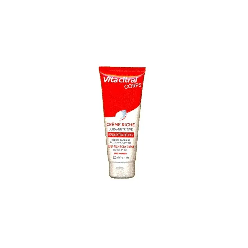 VITA CITRAL Crème Riche Ultra-Nutritive Corps 200ML