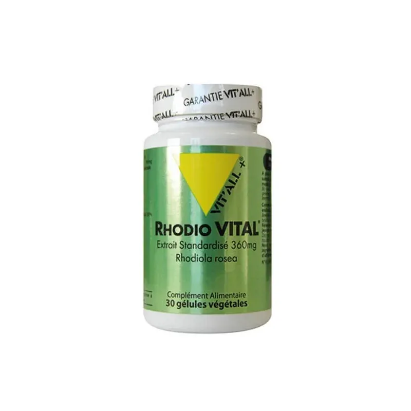 VITALL+ Rhodio Vital 360Mg 30 Gélules