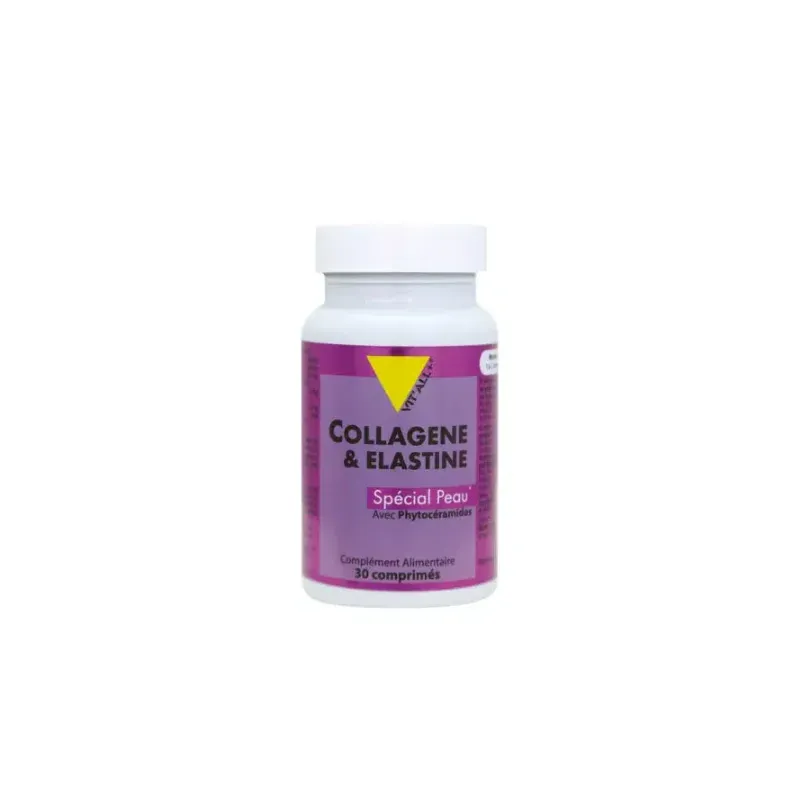 VITALL+ COLLAGENE & ELASTINE 30 COMPRIMES