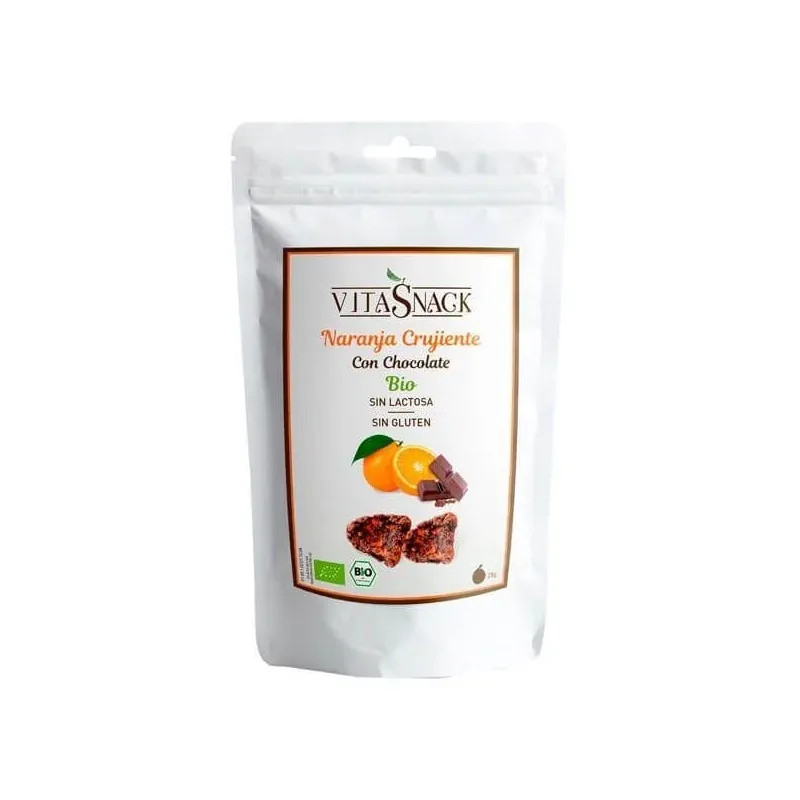 Vitasnack Croquant d’orange au chocolat BIO 28g