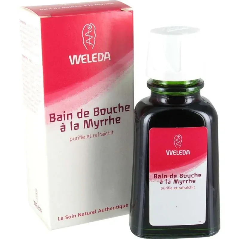 Weleda Bain de bouche à la Myrrhe bio 50ml