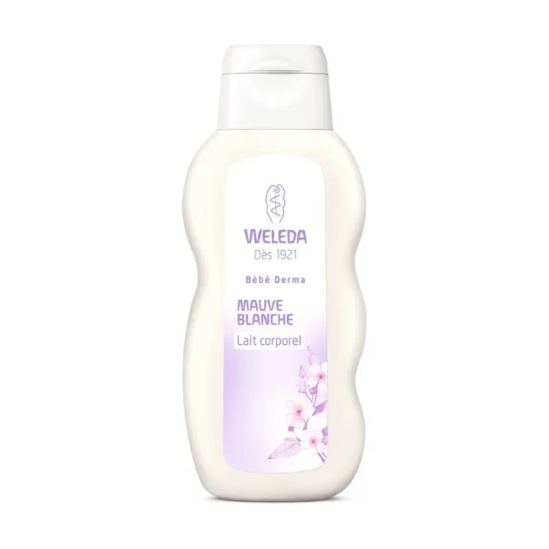 Weleda Lait corporel à la mauve blanche 200ml