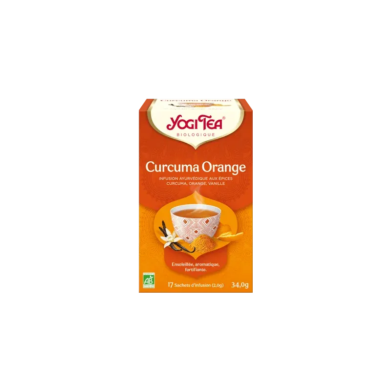 YOGI TEA CURCUMA ORANGE 17 X 2G