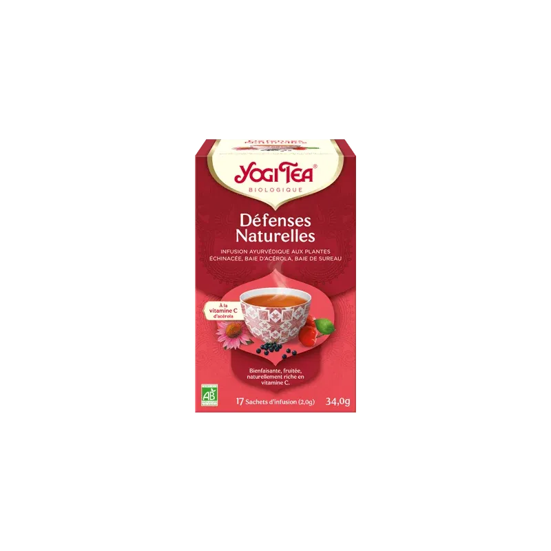 YOGI TEA DEFENSE NATURELLE 17 X 2G